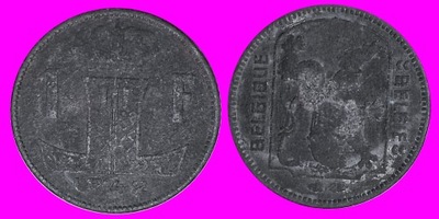 Belgia 1 frank 1942 / 380