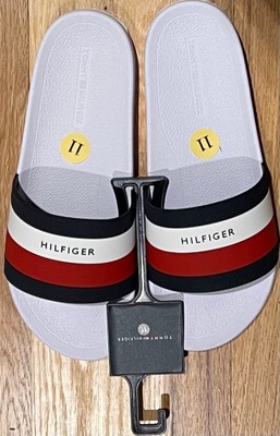 TOMMY HILFIGER Klapki roz 45 US 11 z USA100%Org