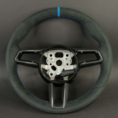 Porsche 992 macan taycan panamera cayenne воздуховод карбон race-tex 36cm фото №1