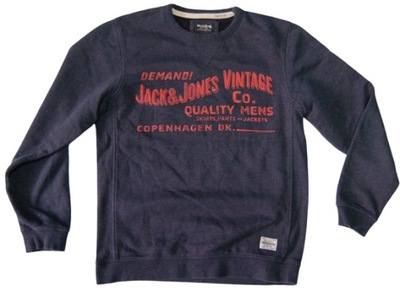 JACK JONES roz.M crew neck sweat bluza męska ciepła jak nowa vintage