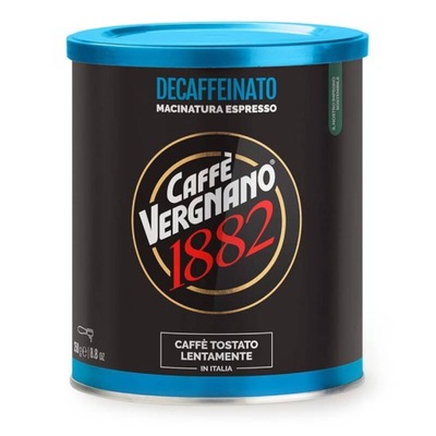 CAFFE VERGNANO DECAFFEINATO kawa bezkofeinowa 250g