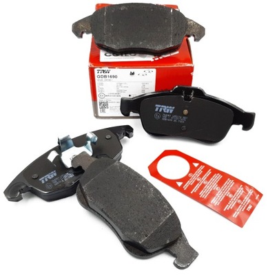 PADS BRAKE FRONT TRW PEUGEOT 5008 I, PARTNER, CITROEN BERLINGO, C4 II - milautoparts-fr.ukrlive.com