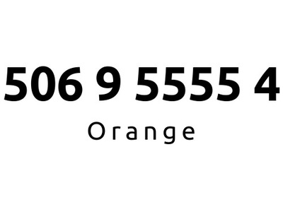 506-9-5555-4 | Starter Orange (95 555 54) #E
