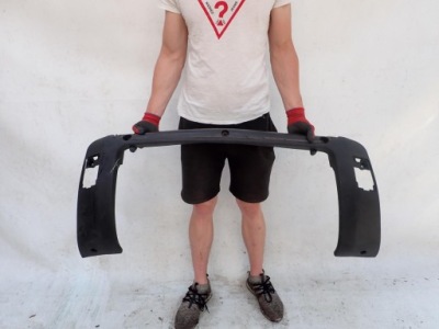 Toyota rav4 iii 3 lift 08-10 dół накладка спойлер бампера перед фото №1