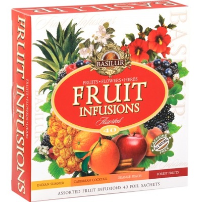 Herbata owocowa ekspresowa Basilur Fruit Infusions Assorted 72 g