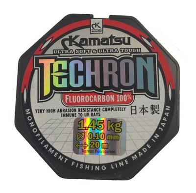 Żyłka Kamatsu Techron Fluorocarbon 0,10mm/20m