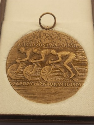 Mistrzostwa Armii Zaprzyjaźnionych Kolarstwo - 1979 medal brąz