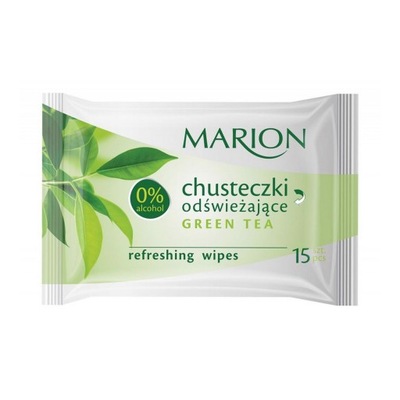 Marion Chusteczki nawilżane (15) green tea 1060