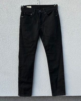 Levis Lot 519 premium W29 L30 czarne spodnie jeansowe Levi’s strauss