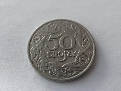 Polska 50 groszy 1923 r. st. 3