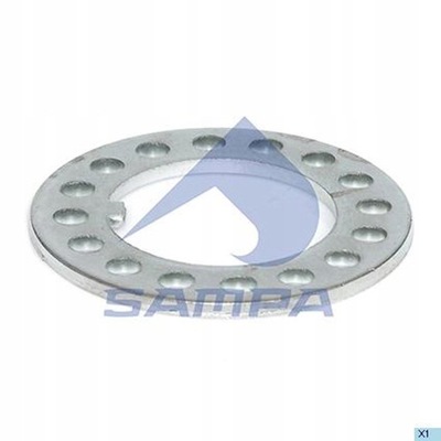 Sampa 075.066 пластина захисна, гайка піввісь фото №1