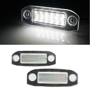 Фонари номерного знака led volvo s80 / xc60 / xc70 / xc90 фото №1