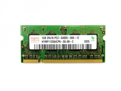 PAMIĘĆ HYMP112S64CP6-S6 RAM HYNIX DDR2 1GB PC2-6400