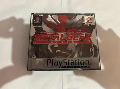 Gra metal gear solid big box Playstation 1 PS1 Sony PlayStation (PSX)