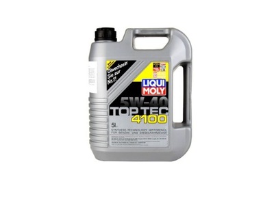 МАСЛО МОТОРНОЕ LIQUI MOLY TOP TEC 4100 5L 5W40