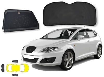 CORTINAS DEDYKOWANE ANTISOLAR SEAT LEON 2 II  