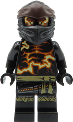 LEGO Ninjago - figurka ninja Cole Spinjitzu Burst