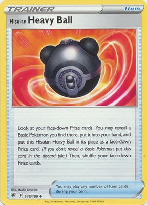 Hisuian Heavy Ball - 146/189 - Uncommon - Pokemon