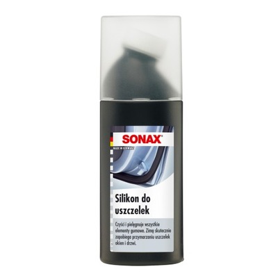 SONAX SILIKON DO KONSERWACJI USZCZELEK 100ml