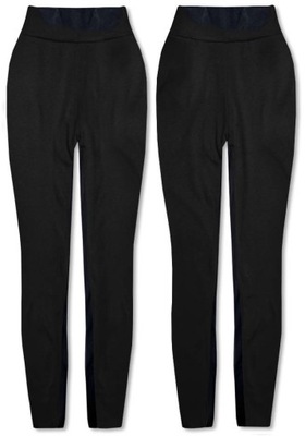 SPORTOWE LEGGINSY YW06011 CZARNE M (38)