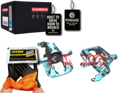 Суппорт тормозной задняя правый chrysler grand voyager 07- kam #petrolhead pro+ kit6 фото №1