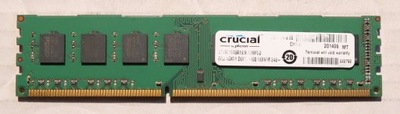 Pamięć 8GB DDR3 PC3-12800 1600MHz CRUCIAL