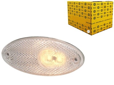 СТОП СИГНАЛ ГАБАРИТНИЕ L/P БЕЛИЙ LED (СВЕТОДИОД ) WYS 45MM SZER 101.6MM GŁ 12.5MM