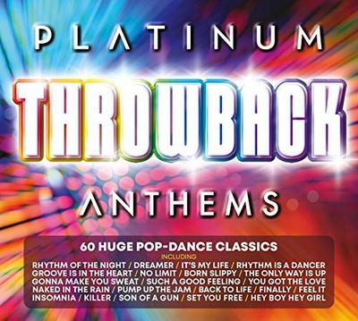 3 CD Platinum Throwback Anthems Various Artists n