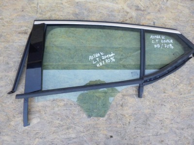 Прокладка стекло хром задняя opel astra k hb 2016r фото №1