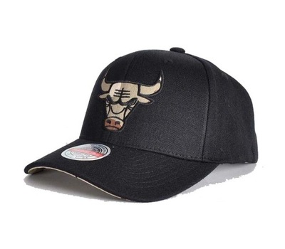 Czapka Mitchell Ness Black D Camo Chicago Bulls