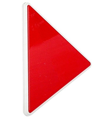Треугольник отражатель с белый рамка 1 szt p5g79 фото №1