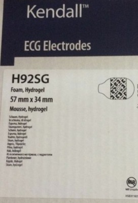 ELEKTRODY EKG H92SG KENDALL 57x34mm 50 szt