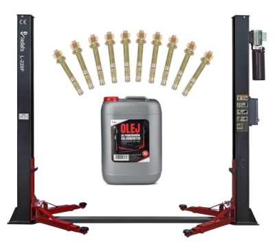 Podnośnik Samochodowy Dwukolumnowy 4T Redats L-220F 230V Automat