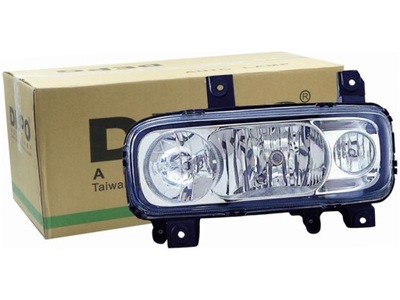 Лампа фара левый depo 440-1164l-ldemf фото №1