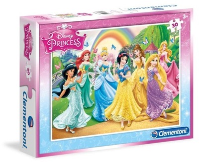 PUZZLE Princess Księżniczki. Disney 30 el. Clementoni 08503