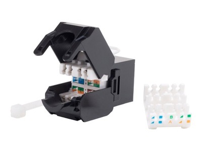 NETRACK 105-34 Netrack moduł keystone Jack RJ45 kat. 6 UTP, beznarzędziowy