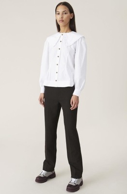 GANNI koszula 32 XXS COLLAR POPLIN SHIRT