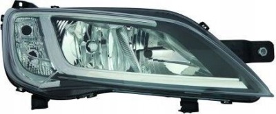 Фара лампа peugeot boxer '06- правая depo фото №1