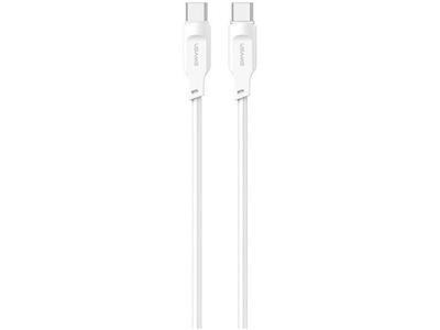 Kabel USB-C - USB-C USAMS SJ567USB02 100W 1.2 m Biały