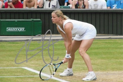 Autograf Kim Clijsters, tenis ziemny