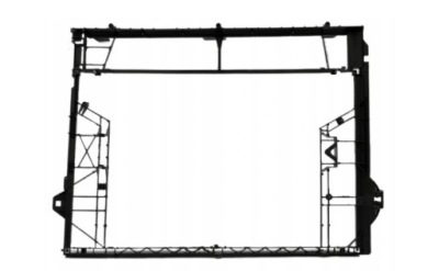 Vw touareg 13 - підсилювач pas рамка радіатора фото №1