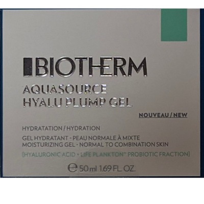 Biotherm Aquasource Hyalu Plump Gel 50ml