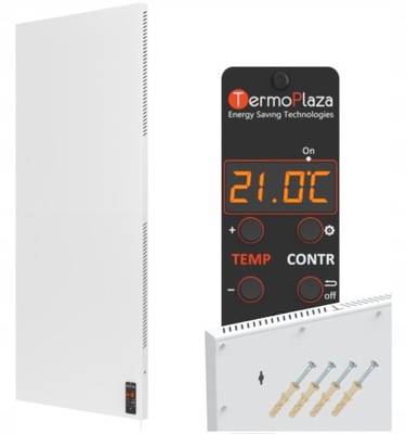 Grzejnik elektryczny na Podczerwień pionowy termostat TermoPlaza STP 900 W