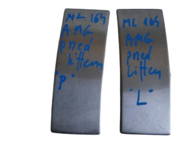 Mercedes ml w164 164 молдинг хром права ліва amg фото №1