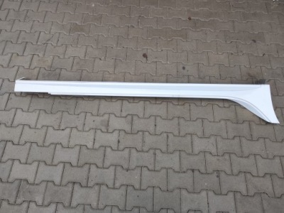 Молдинг порог правая r-sport nak jaguar xf x260 фото №1