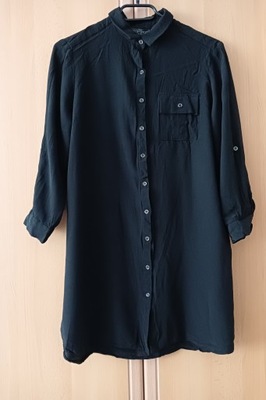 Wyprzedaż top shop koszula tunika 36 czarna