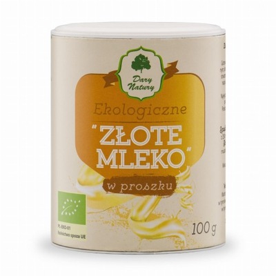 DARY NATURY Złote mleko ekologiczne w proszku BIO 100 g