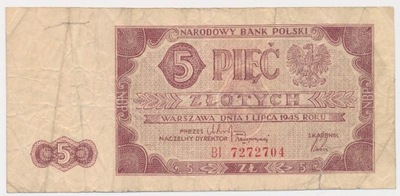 3337. 5 zł 1948 - BI - st. 4