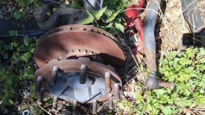 Ступица перед volvo fh 12 13 диск тормозная фото №1