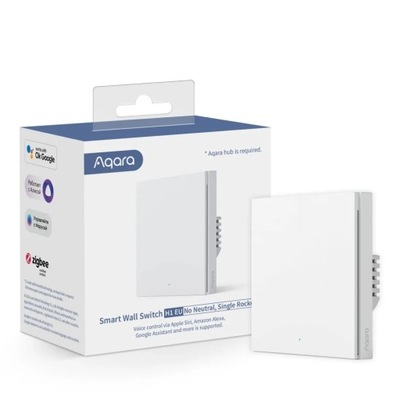 Przełącznik Aqara Wall Single Switch H1 bezNeutral